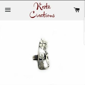 Kesta Creations 925 Silver Designer Ring